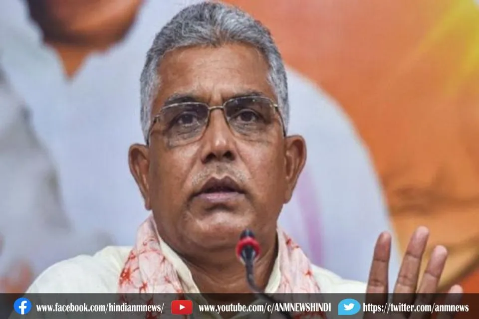 पश्चिम बंगाल पुलिस ने दिलीप घोष पर कथित हमले को लेकर प्राथमिकी दर्ज की