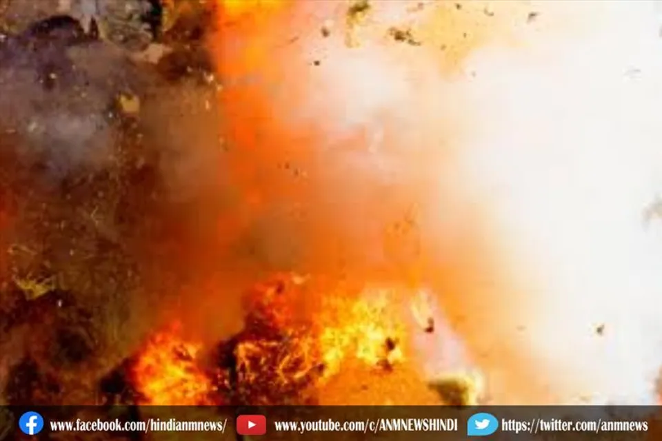 एलओसी के पास लगी आग