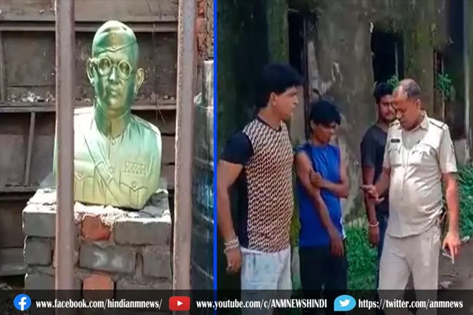 सुभाष चंद्र बोस की प्रतिमा लगाने पर बाधा