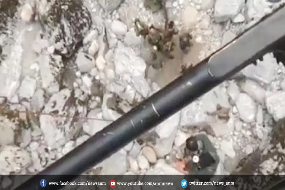 जवानों ने दिया अद्भुत साहस का परिचय