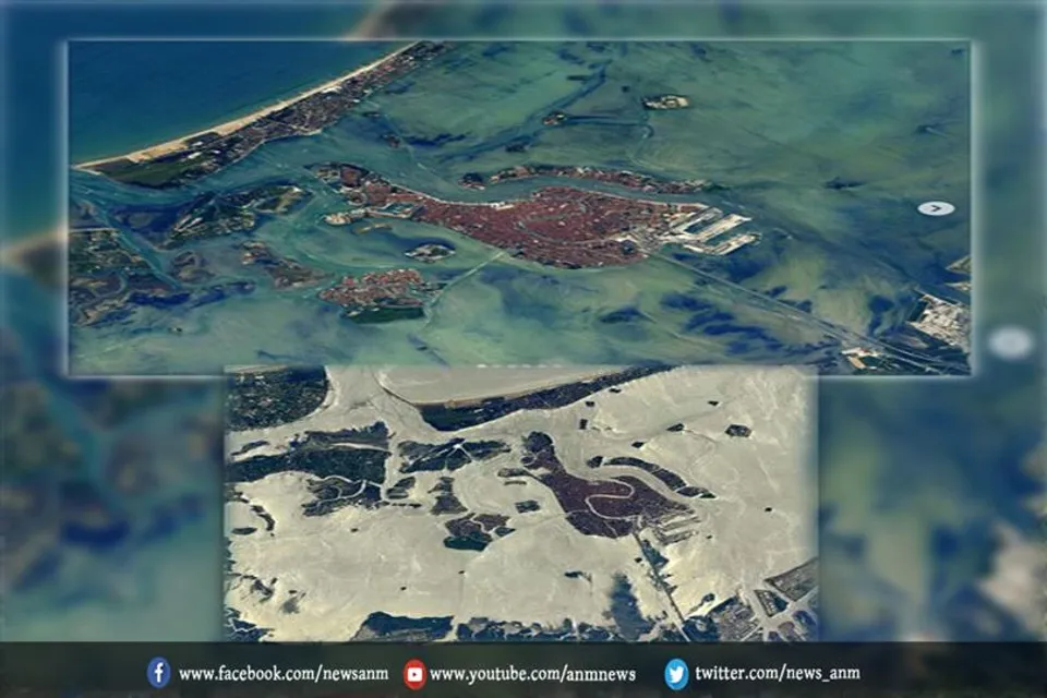 अंतरिक्ष से ली गई वेनिस की तस्वीरें वायरल हो रही हैं