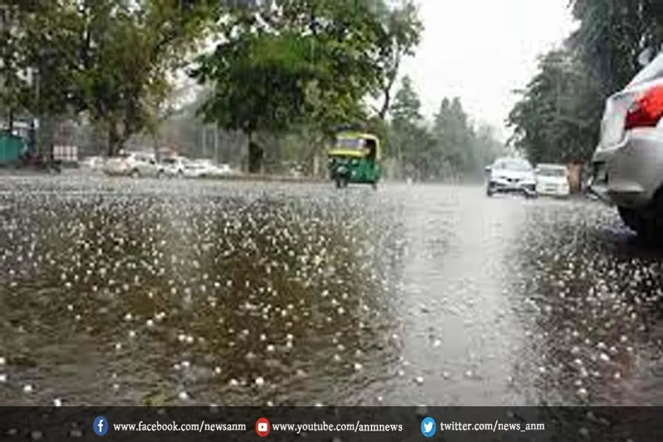 इन राज्य में हुई वर्षा, ओले भी पड़े