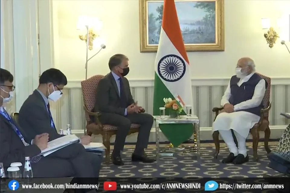 फर्स्‍ट सोलर के सीईओ से प्रधानमंत्री मोदी की मुलाकात