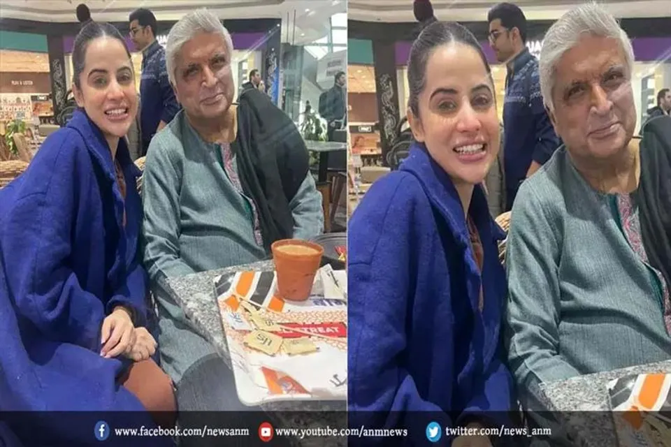 उर्फी जावेद ने जावेद अख्तर से की मुलाकात