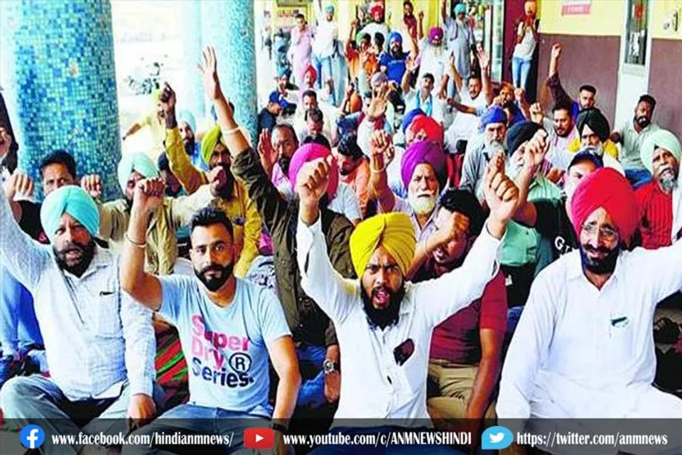 पंजाब में ठेका कर्मियों की हड़ताल