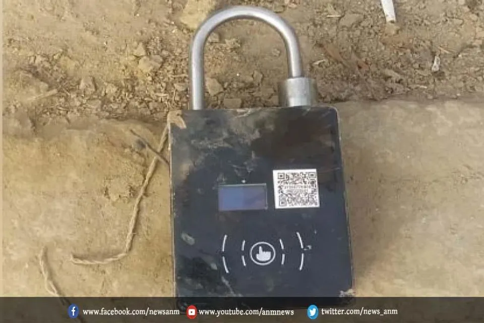 संदिग्ध 'लॉक' मिलने से मची हड़कंप