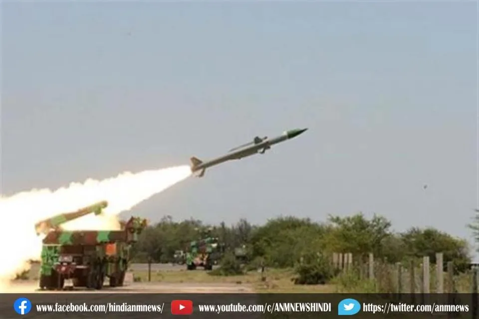 उड़ीसा के तट से आकाश मिसाइल का सफल प्रक्षेपण