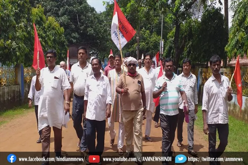 माकपा ने निकाली रैली