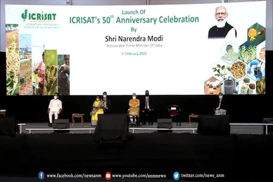 ICRISAT के कार्यक्रम में मोदी का संबोधन