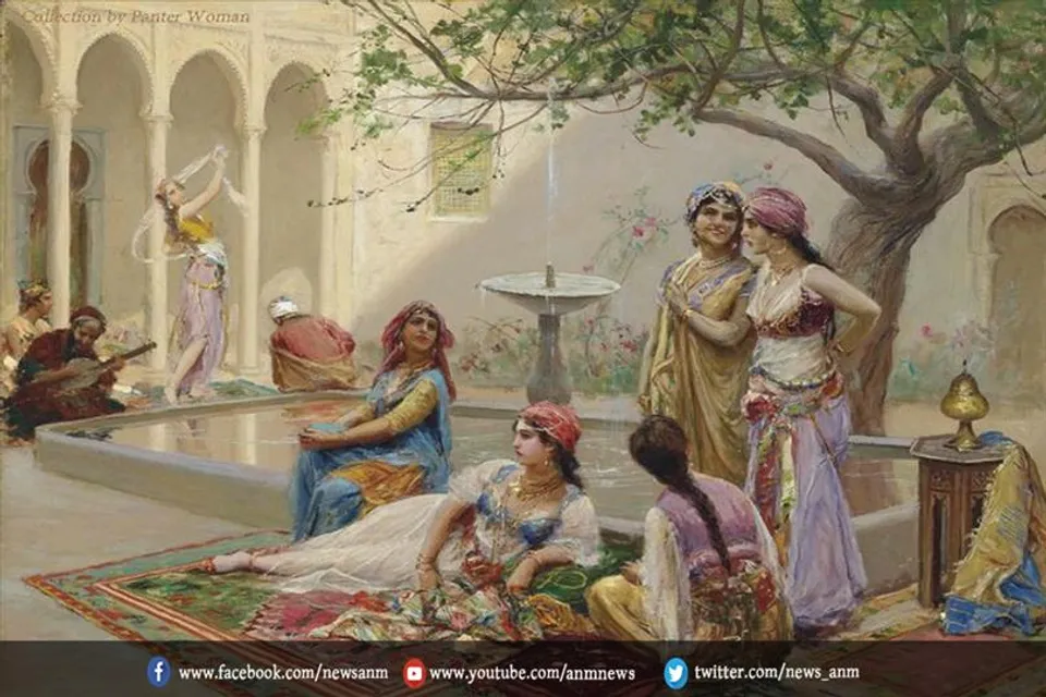 कई हिस्सों में बंटा होता था मुगलों  हरम