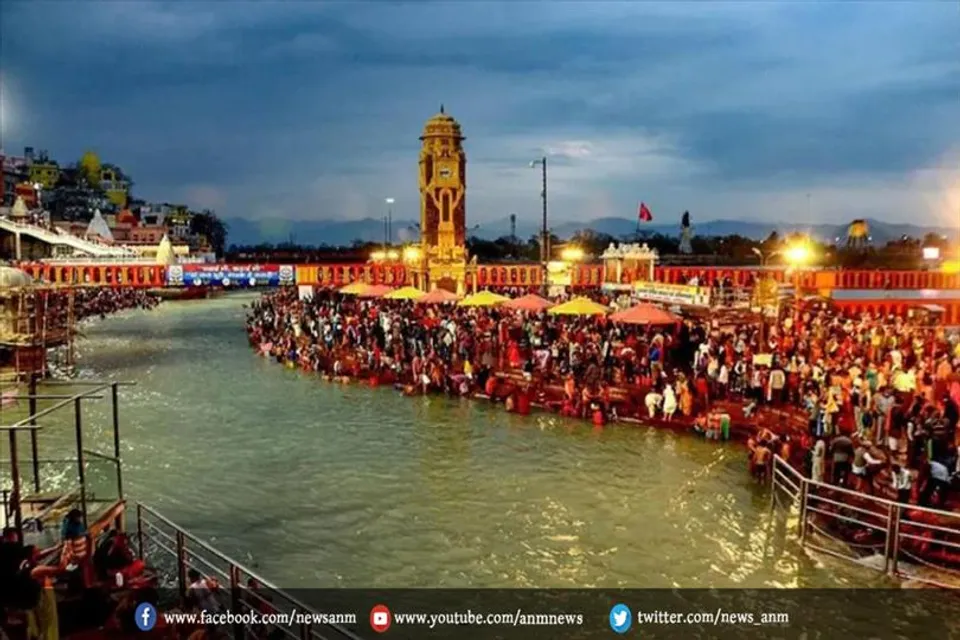 हरिद्वार: मकर संक्रांति पर श्रद्धालुओं के स्नान पर प्रतिबंध