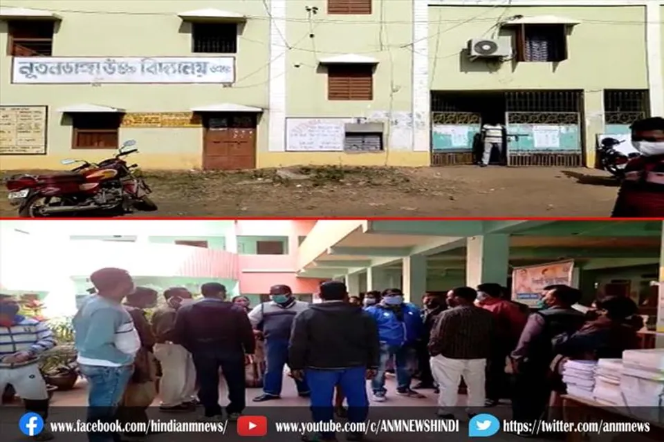 लाउदोहा के हाई स्कूल में चोरी