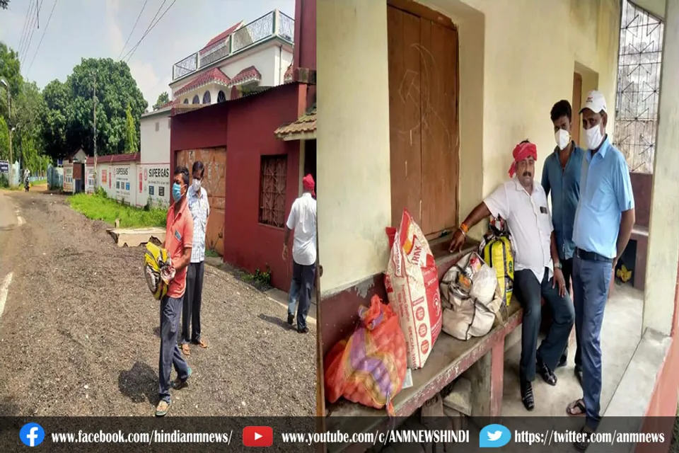 कोरोना काल मे रेड वालेंटियर्स ने की लोगों की मदद