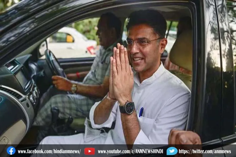 सचिन पायलट पहुंचे दिल्ली