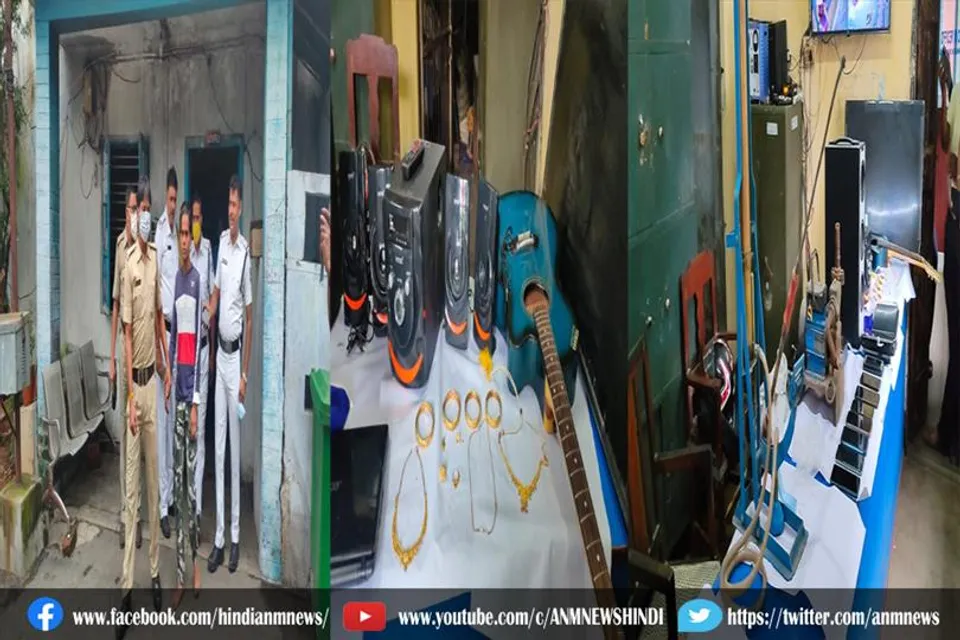 रूपनारायणपुर पुलिस के हाथ लगे दो कुख्यात चोर