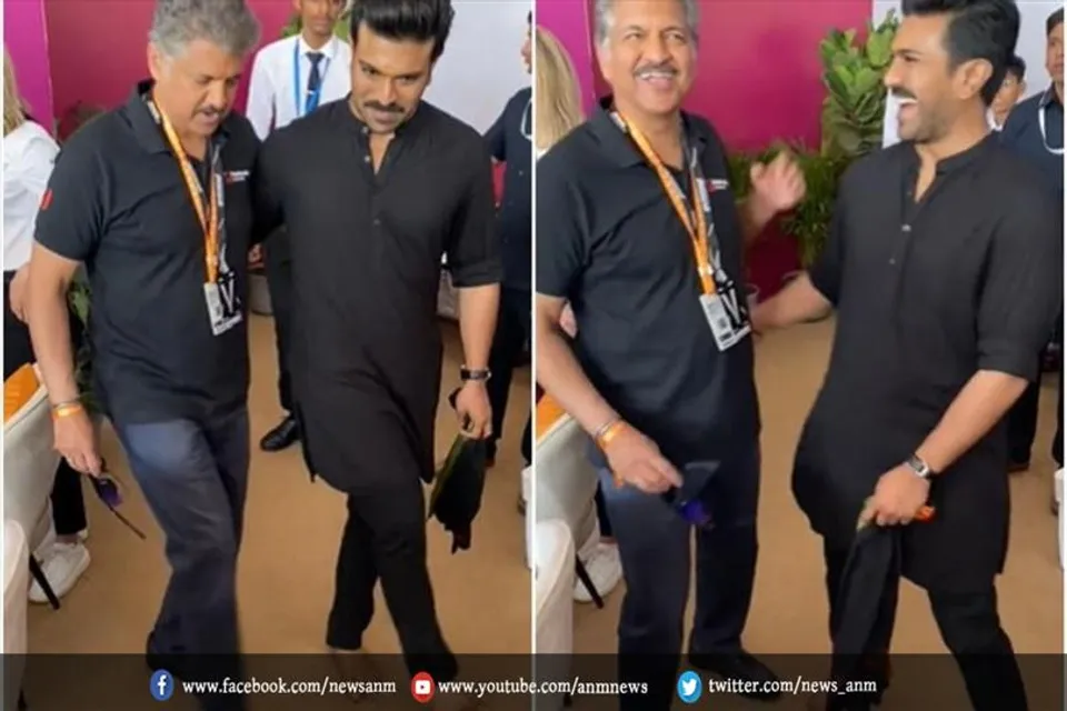 आनंद महिंद्रा ने किया नाटू नाटू गाने पर डांस स्टेप