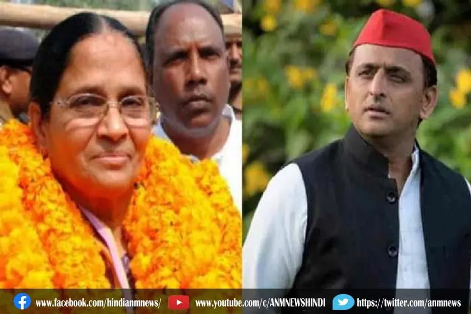 कृष्णा पटेल और अखिलेश यादव ने किया गठबंधन का एलान