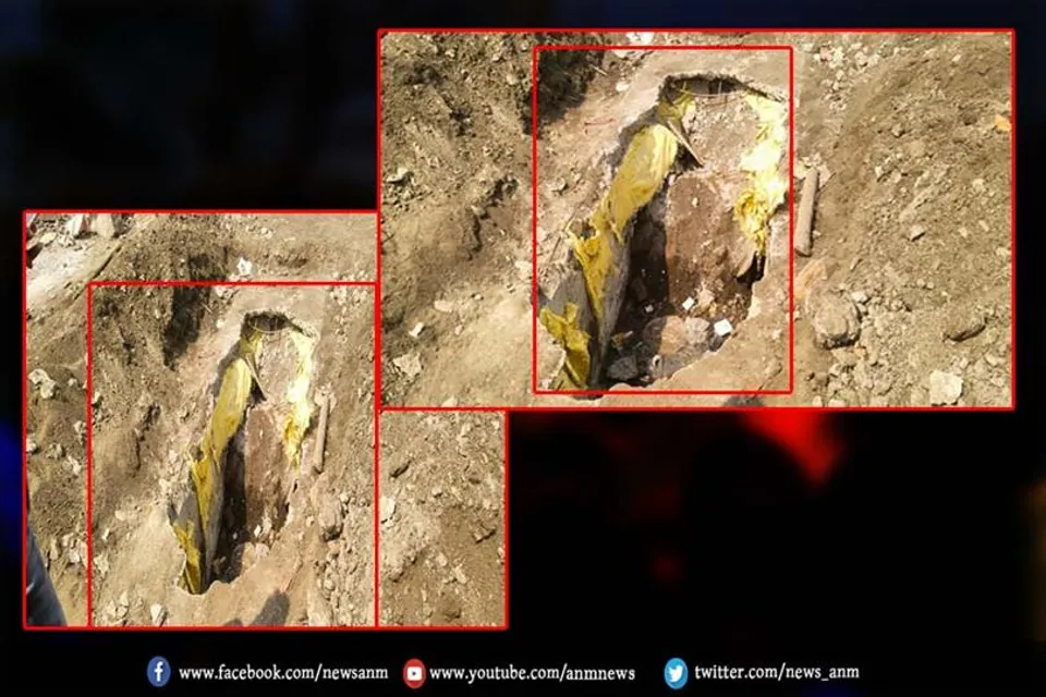 भ्रष्टाचार का जीता जागता उदाहरण चित्तरंजन-नियामतपुर मुख्य सड़क के किनारे बना नाला