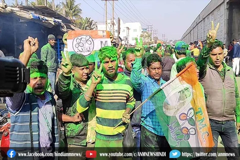 शुरुआती रुझान में तृणमूल आगे