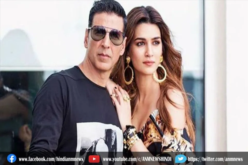 बॉलीवुड एक्टर अक्षय कुमार और कृति सेनन के सूटिंग के दौरान लगी आग