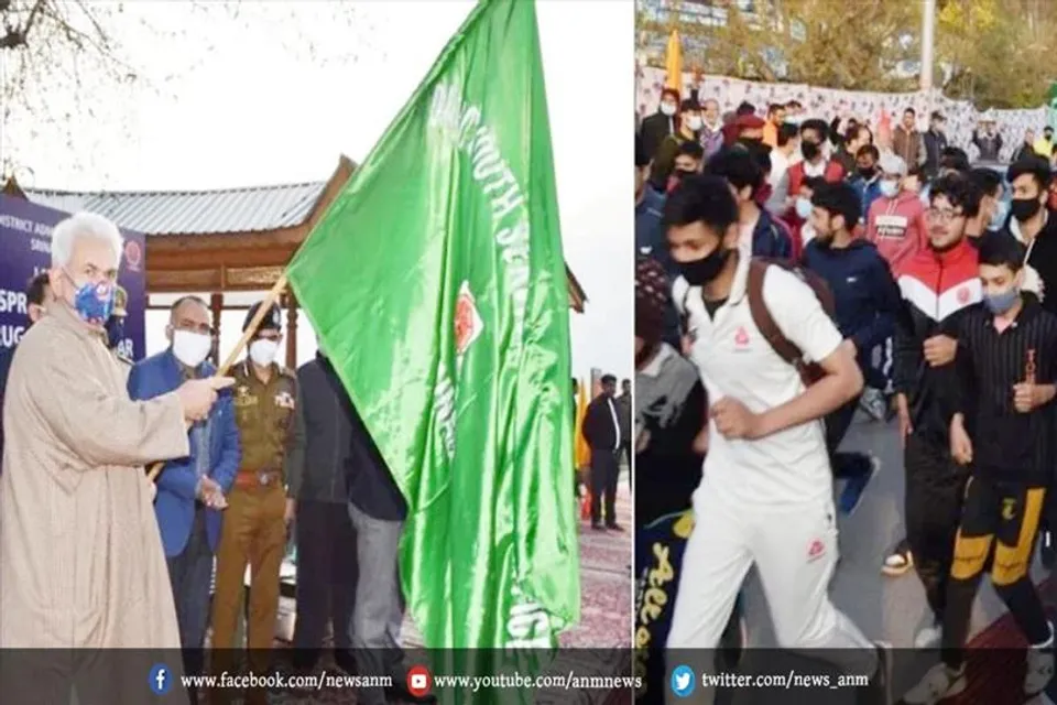 हजारों युवाओं ने लिया नशामुक्ति का संकल्प