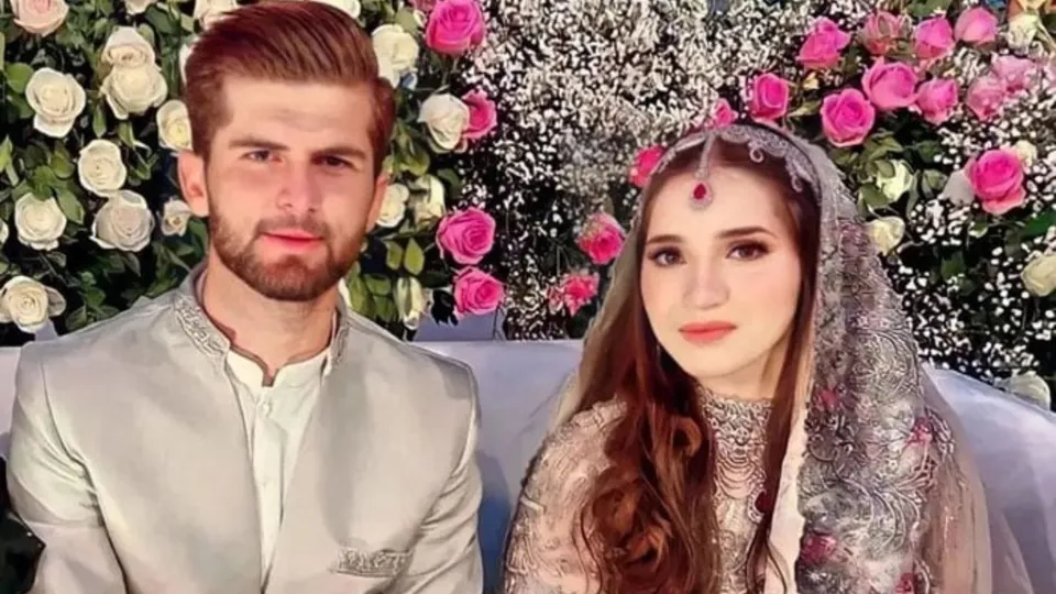 Who is Shaheen Afridi's wife?