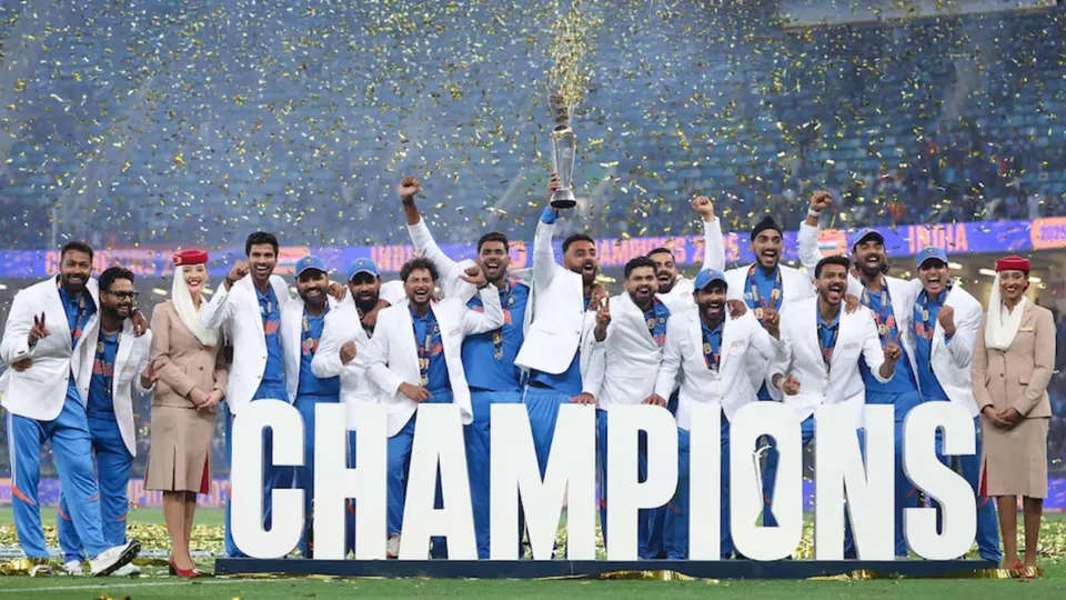 BCCI announces Rs 58 crore prize money to Team India for Champions Trophy victory