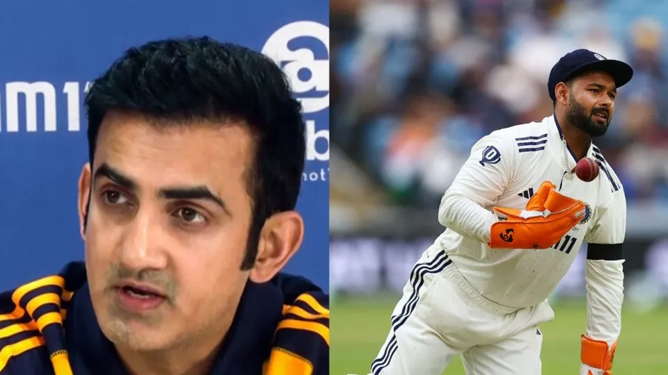 Gautam Gambhir slams a reporter over a Rishabh Pant question