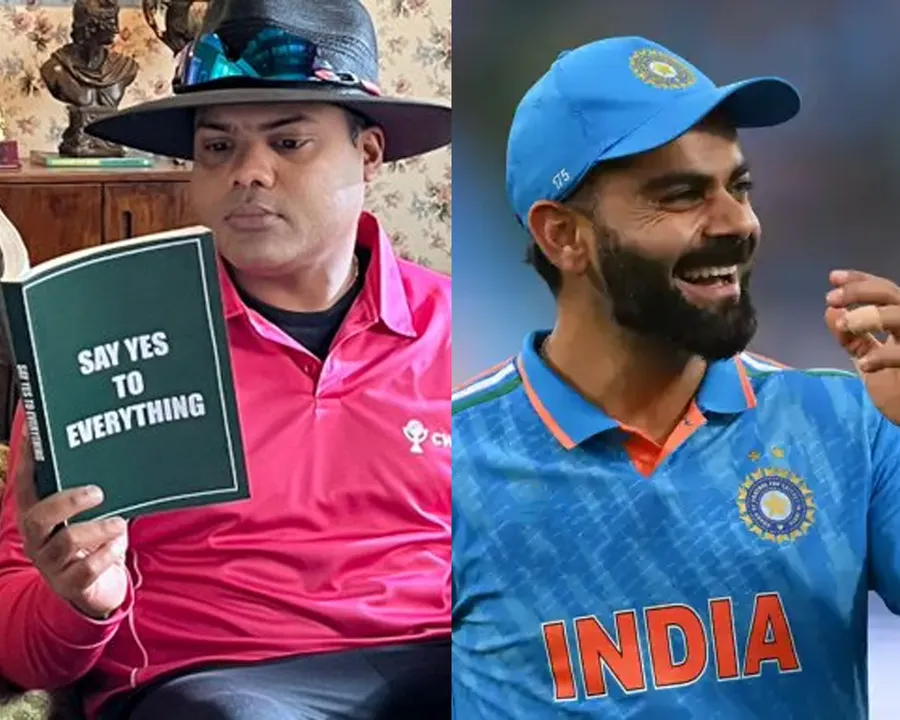Nitin Menon and Virat Kohli (File Photo, Twitter)