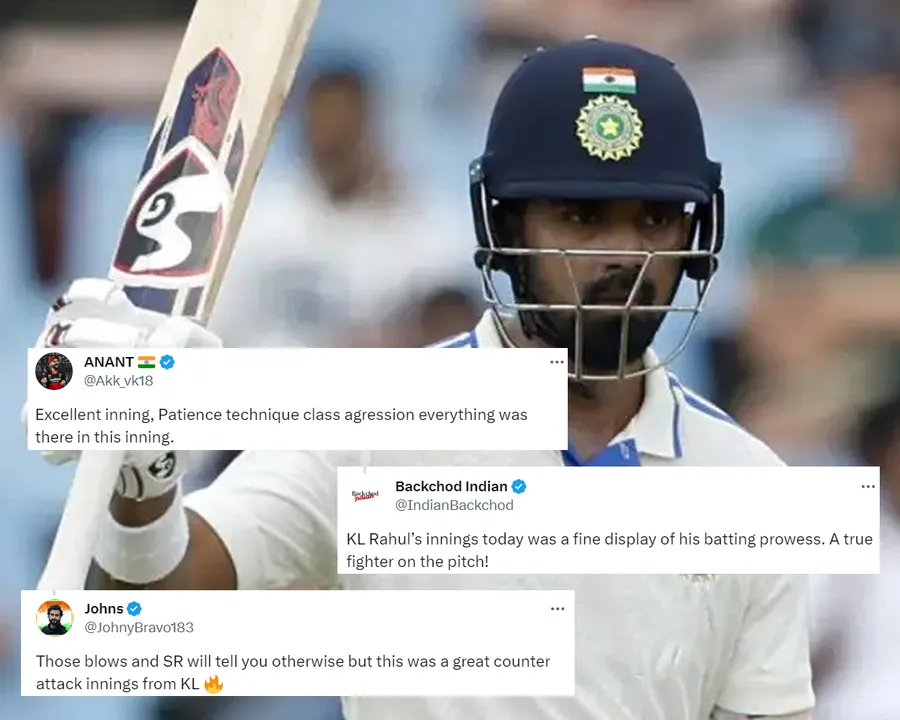 KL Rahul is unbeaten on 70 and he will be looking to add a few more runs to help India put up a fighting total