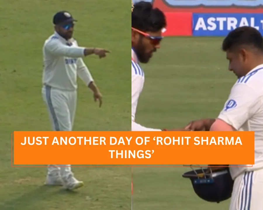 Rohit Sharma and Sarfaraz Khan (File Photo: X) 