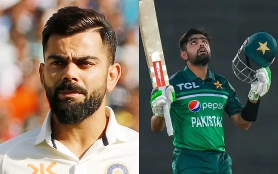 Virat Kohli and Babar Azam
