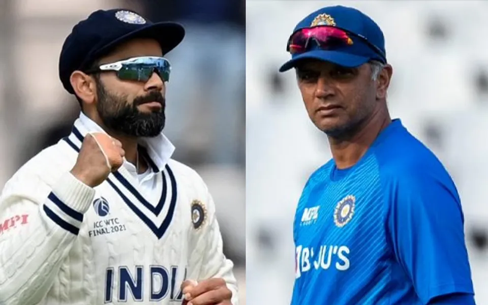 Virat Kohli-Rahul Dravid