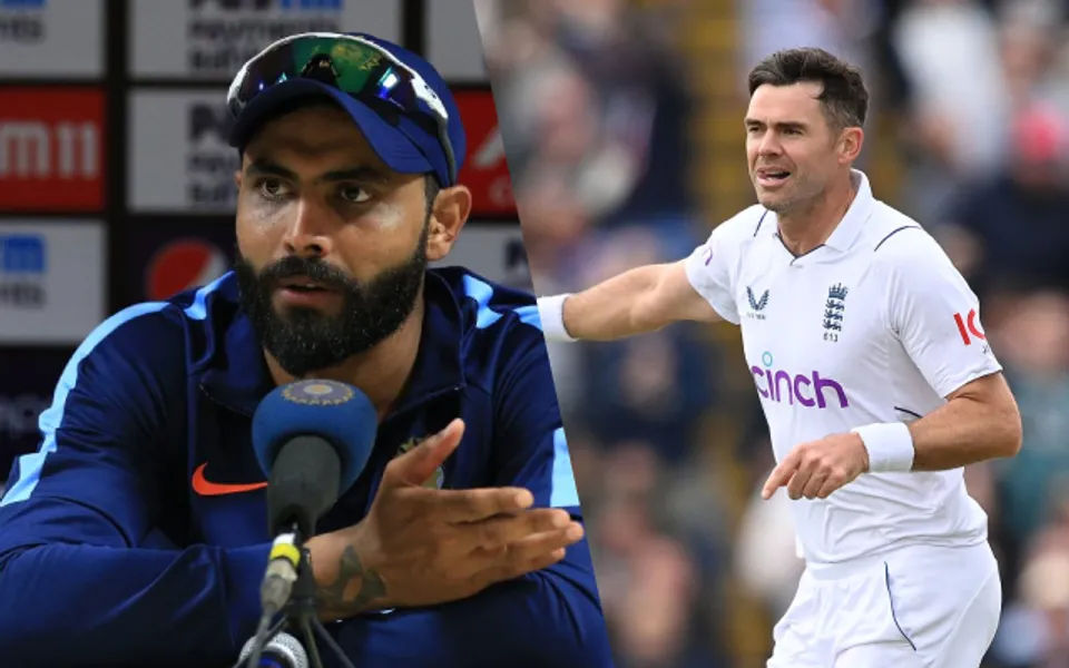 Ravindra Jadeja-James Anderson