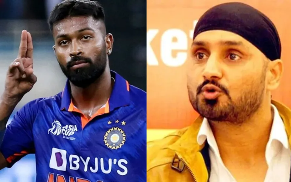 Hardik Pandya, Harbhajan Singh