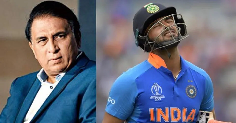 Rishabh Pant-Sunil Gavaskar