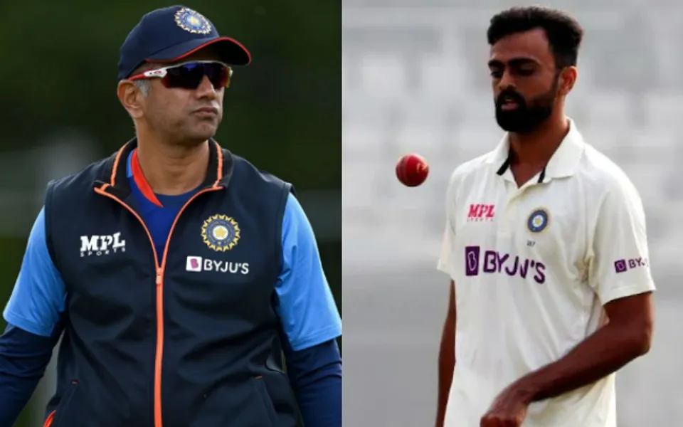 Rahul Dravid and Jaydev Unadkat