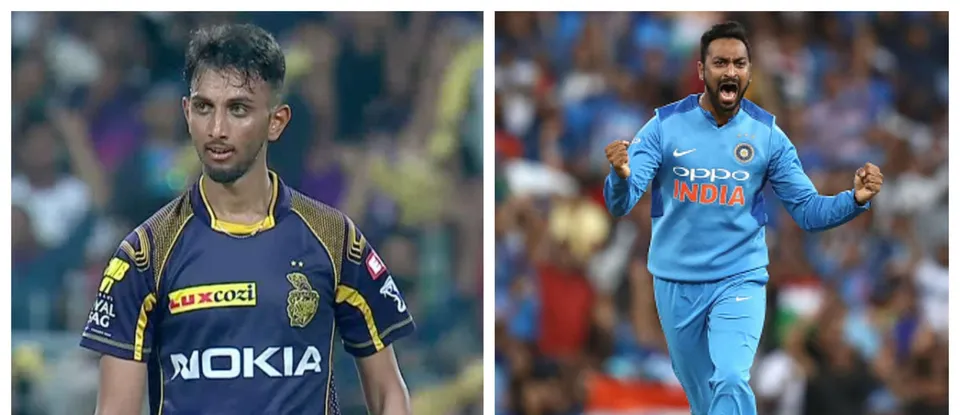 Krunal Pandya and Prasidh Krishna