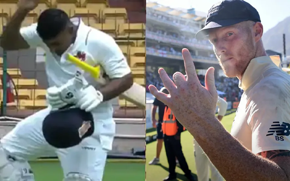 Sarfaraz Khan-Ben Stokes