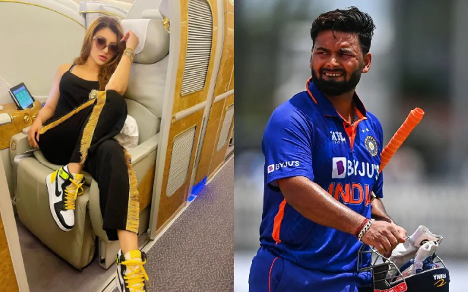 Urvashi Rautela, Rishabh Pant