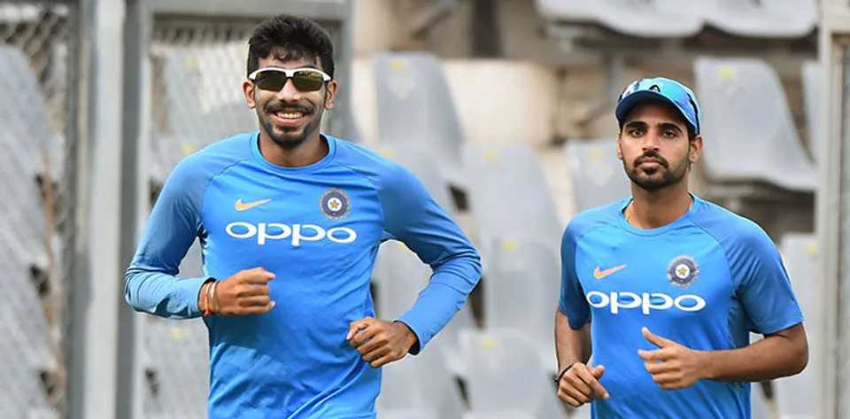 Jasprit Bumrah and Bhuvneshwar Kumar