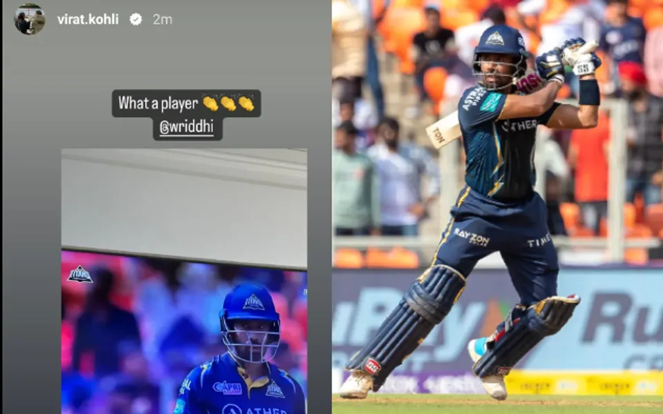Wriddhiman Saha praised by Virat Kohli