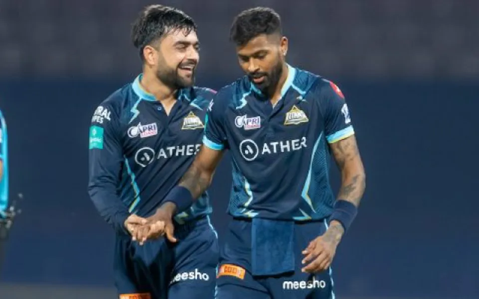 Hardik Pandya and Rashid Khan