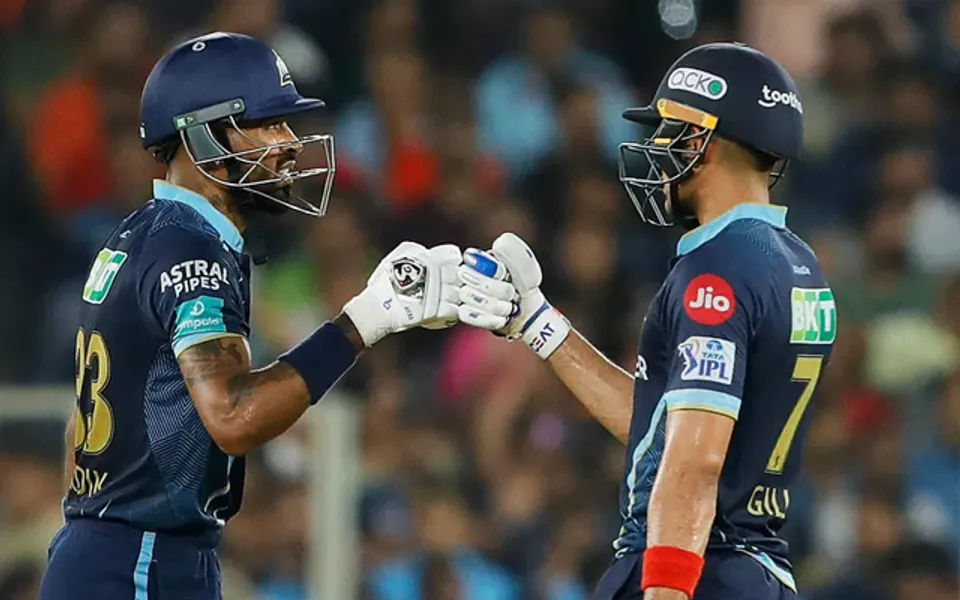 Hardik Pandya-Shubman Gill