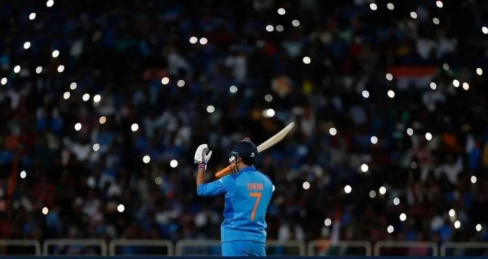 Dhoni in world cup 2011