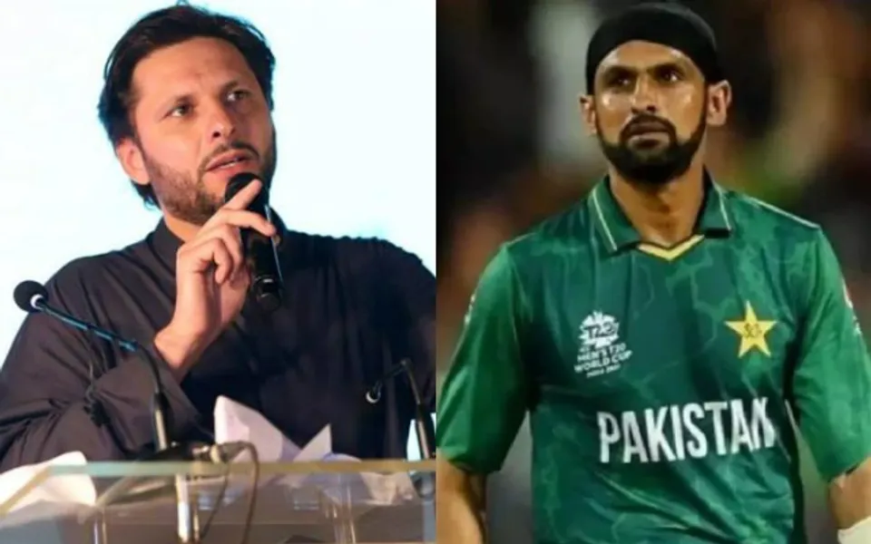 Shahid Afridi and Shoaib Malik