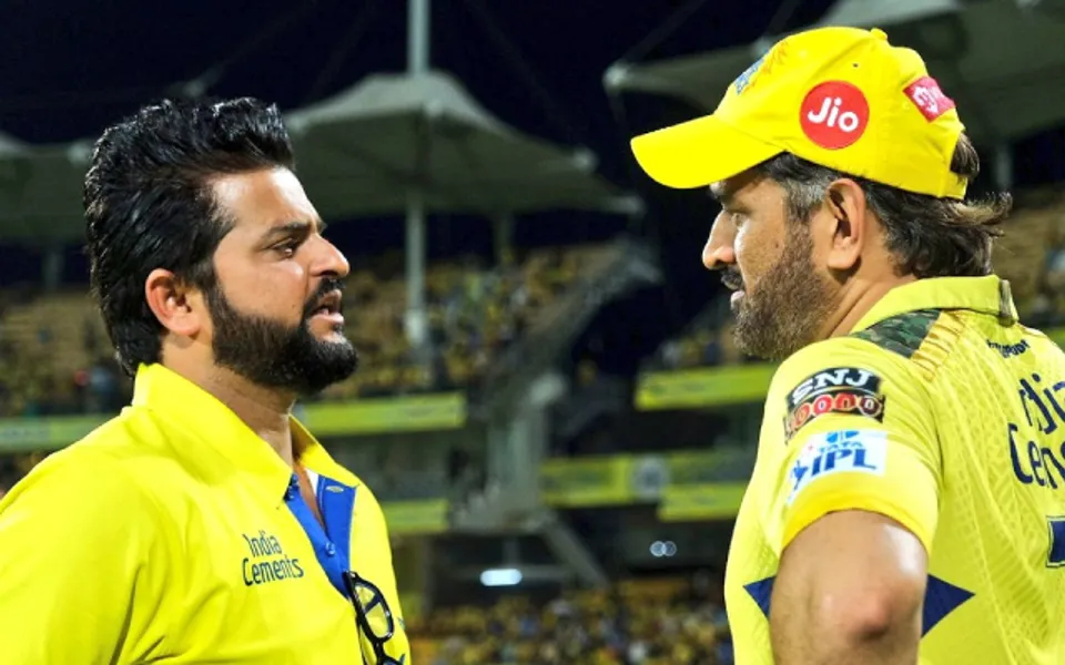 MS Dhoni Suresh Raina