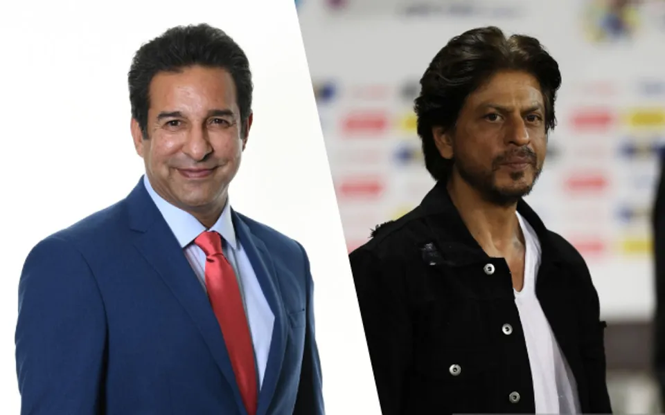 Wasim Akram-Shah Rukh Khan