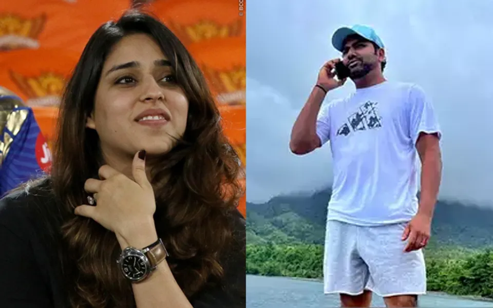 Ritika Sajdeh & Rohit Sharma