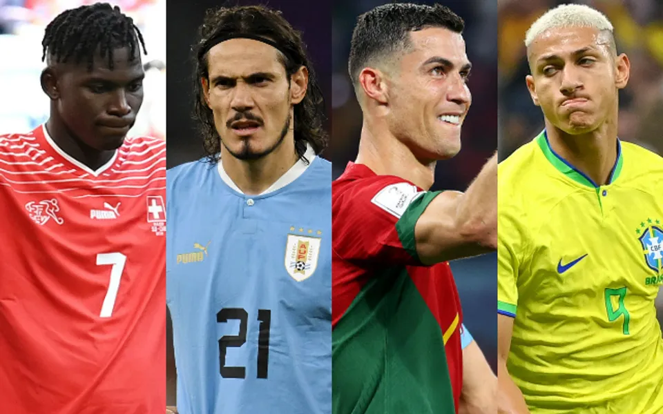 Switzerland, Uruguay, Portugal, and Brazil
